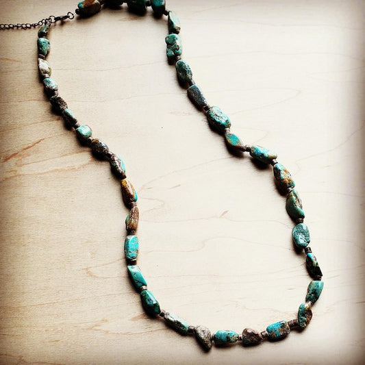 Turquoise Natural Stone Layering Necklace
